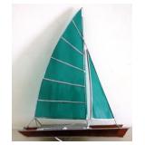 Stained Glass Sail Boat