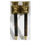 Pair Wall Candle Holders 12.5"
