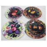 4 Elite Decor Plates 7.5"