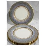 4 Wheeling Decorating 10.5" Dinner Plates