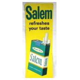 Vintage Salem Cigarettes Original Metal Sign