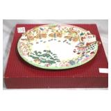 Fitz & Floyd Candy Lane Platter w/ Box