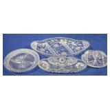 4 Glass Dishes
