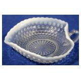 Fenton Moonstone Hobnail nappy