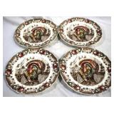 4 "His Majesty" Johnson Bros. Plates - 10.75 round
