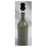 Stoneware 14" bottle w/ stopper