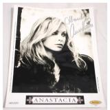 Anastacia autographed photo, 8 x 10