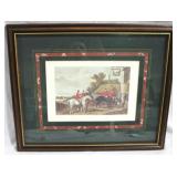 Returning From The Hunt Framed Print