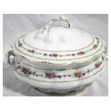 Bassett Limoges Covered Dish 9"