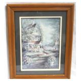 Framed Print 16.5x14.5