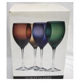 Artland Glass Goblets in box