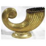 Brass Cornucopia 8x6