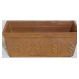 Terra Cotta Planter 6.5x16.5x7