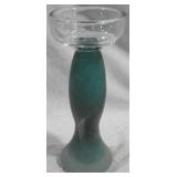 Glass Candle Holder 10.5x4.5
