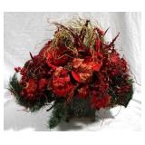 Faux Flowers w/Metal Planter 20" x 20"