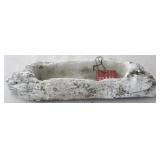 Driftwood Look Planter 17" x 5.5" x 6.75"