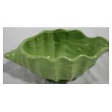 Seashell Green Bowl, 10.5 x 5.5 x 4