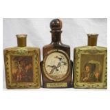 3 Jim Beam Bottles