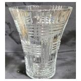 Glass Vase - 7" tall