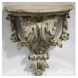 Plaster corbel, 12 x 10.5