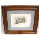 Framed print 18 x 21.5