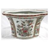 Asian Design Ceramic Planter 14.5x9
