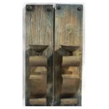 2 Hanging Candle Holders 20x5.5