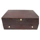 Wood Silverware Box 15x11x6