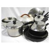 Assorted Pots & Pans