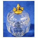 Glass Jar w/ lid - 7" tall