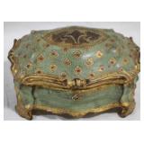 Jewelry box, 8 x 6.5 x 5