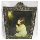 Bubble glass framed print 21.5 x 15.5