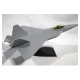 Plastic Model Fighter Jet w/ Stand