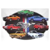Ford Mustang Metal Sign - 20 x 13