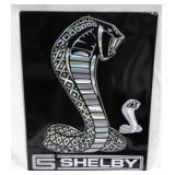 Shelby Cobra Metal Sign - 13 x 9.5