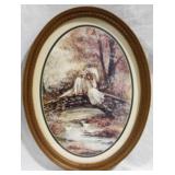 Oval Framed Print 17x13
