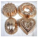 Metal Baking Molds - 4pcs
