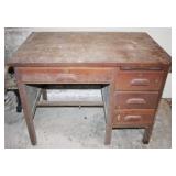 Wood Desk - 28" x 42" x 30"