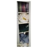 Closet Lot of Assorted Linens