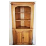 Corner Cupboard - 37" x 69" x 18"