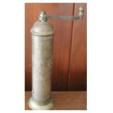 Brass Pepper Mill - 10" tall