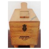 Shoeshine Box - 7" x 11" x 9"