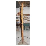 Wood Coat Rack - 72" tall