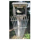 C.S. Bell & Co. Hillsboro Cast Iron Bell w/ Stand