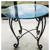 Glass-Top Table - 36" x 29"