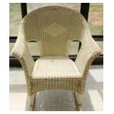 Wicker Rocker - 28" x 36" x 35"