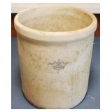 6 Gallon Stoneware Crock - 13" x 15"