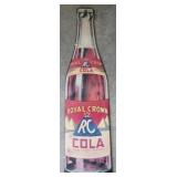Royal Crown Cola Cardboard Sign - 23.5" x 6"