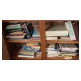 Cabinet Lot of Assorted Books