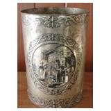 Metal Trashcan - 11" x 8"